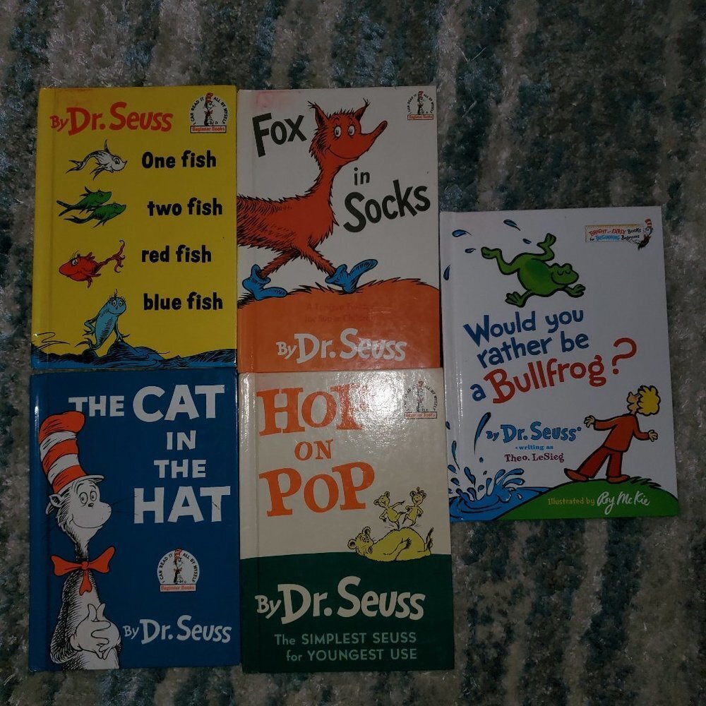 Dr. Seuss Set of 5 Box's || GUC